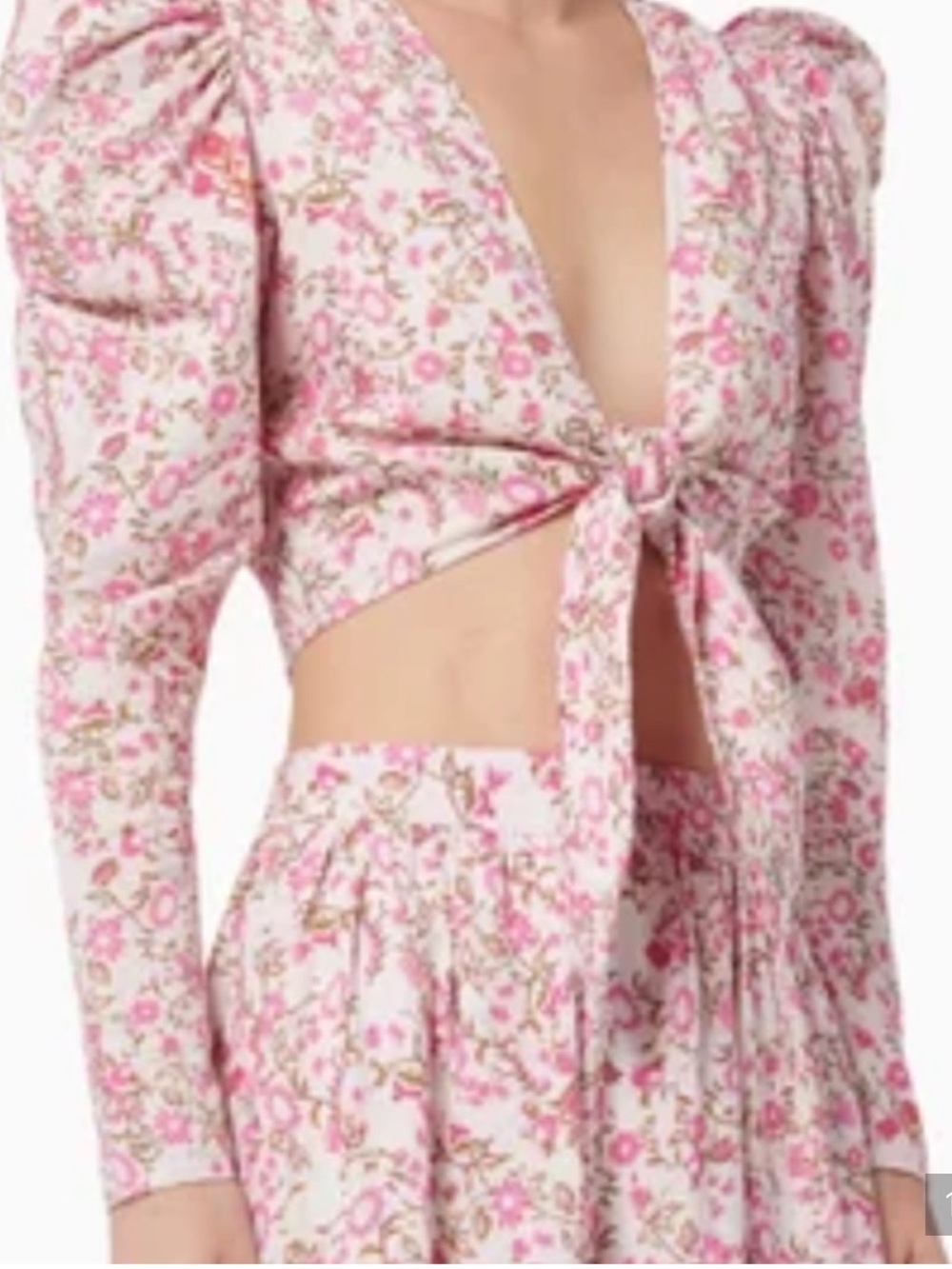 Hemant & Nandita Tie Front Top